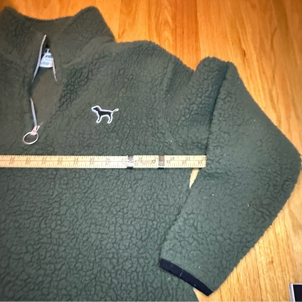 PINK Victoria's Secret Green Cowl Neck Sweater - Picture 5 of 7